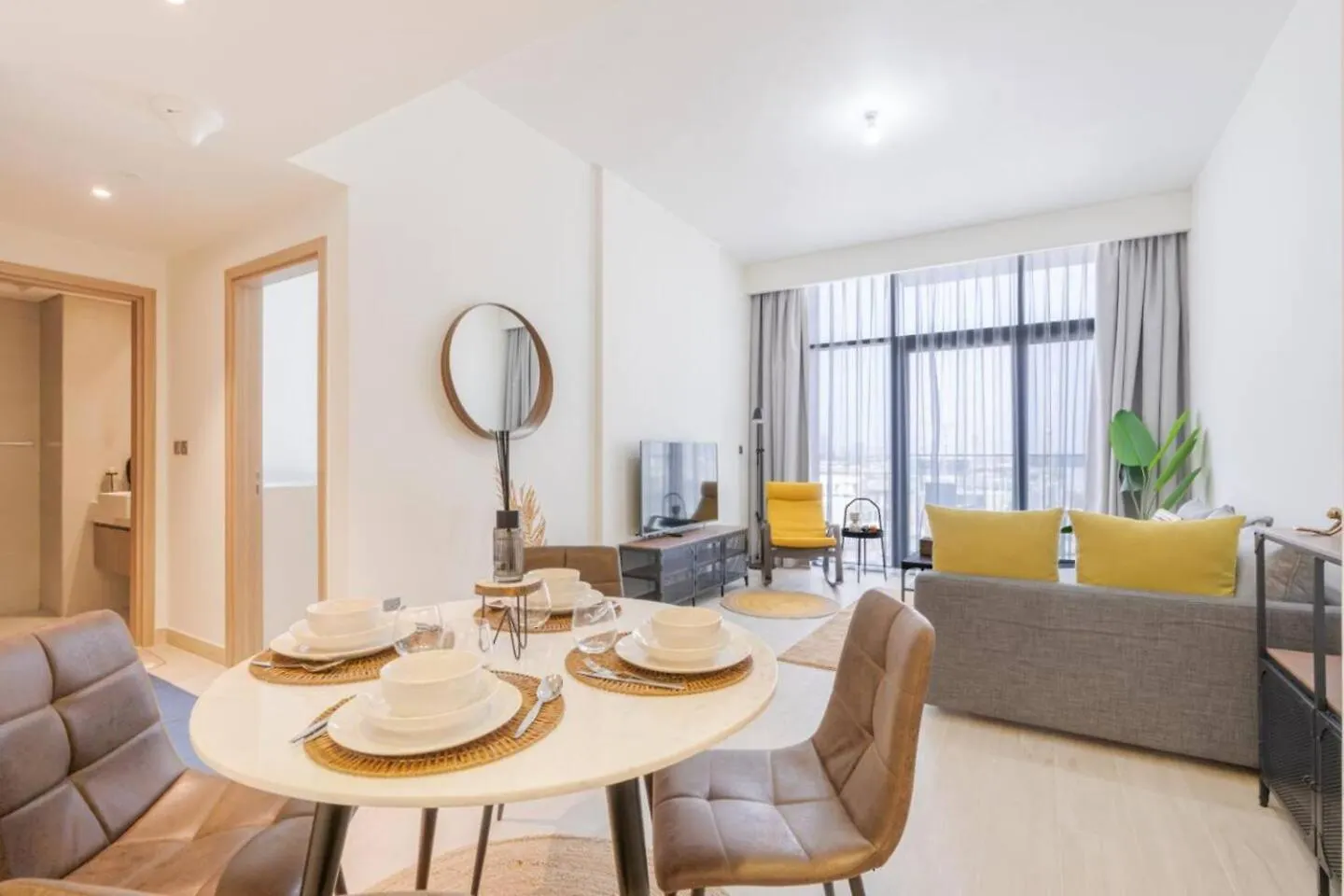 Superb 1Br Apartment Near Crystal Lagoon Dubai United Arab Emirates